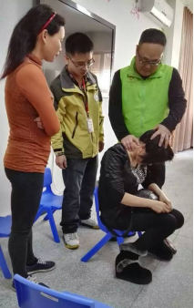 【虎门东方】推拿保健进中心，志愿者公益活动