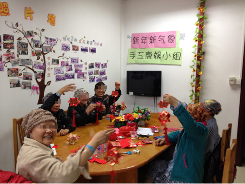 【人民医院】新年新气象（二）——手工康娱小组顺利开展