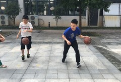 【市残联】展能驻市康复实验学校社工开展“趣味篮球”活动