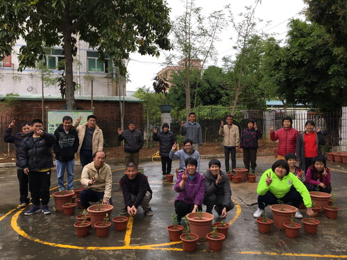 “我的情绪，我做主”之植树节植树活动