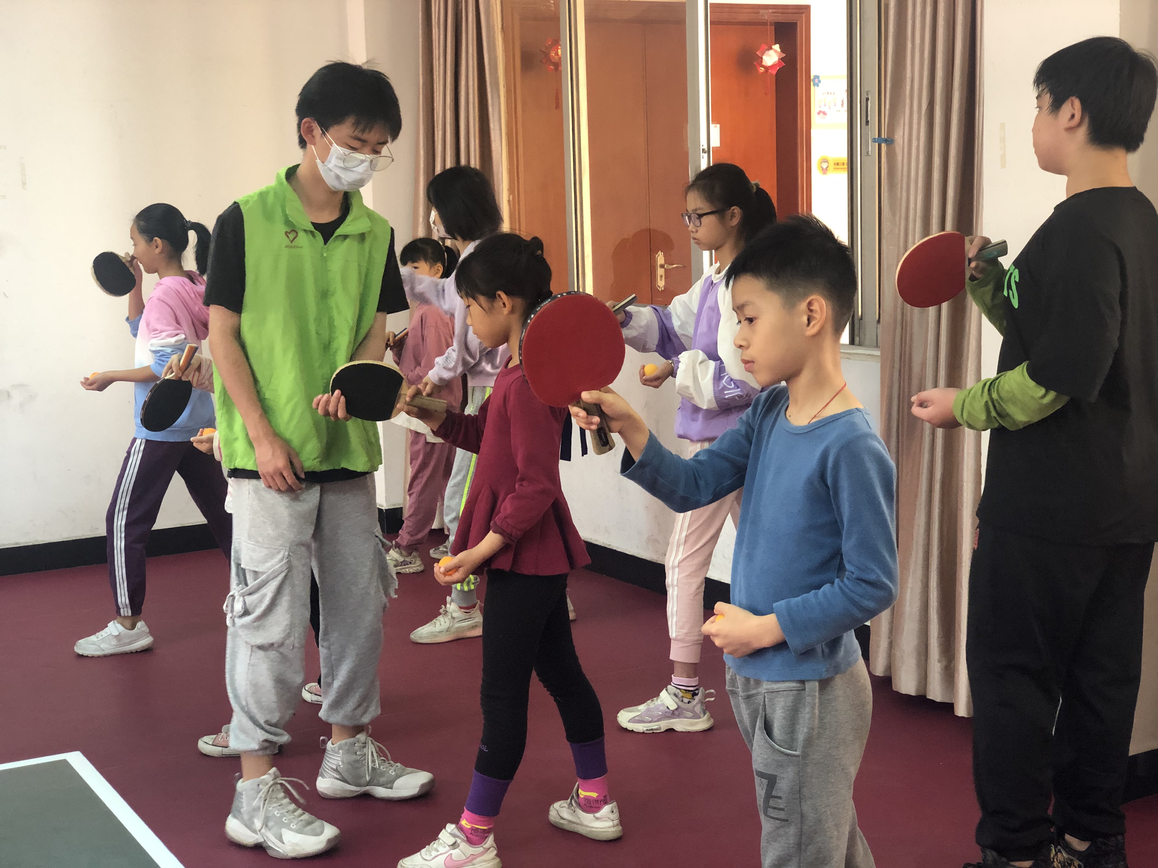 【缤纷周末】东方社综青少年乒乓球技能提升小组